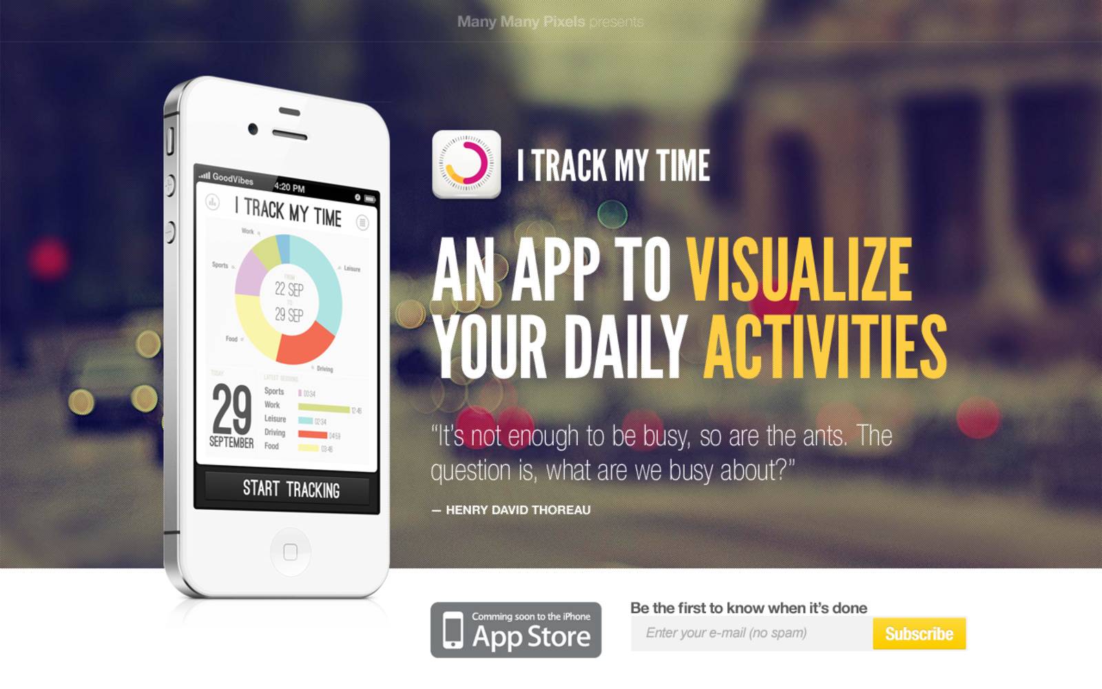 iTrackMyTime APP